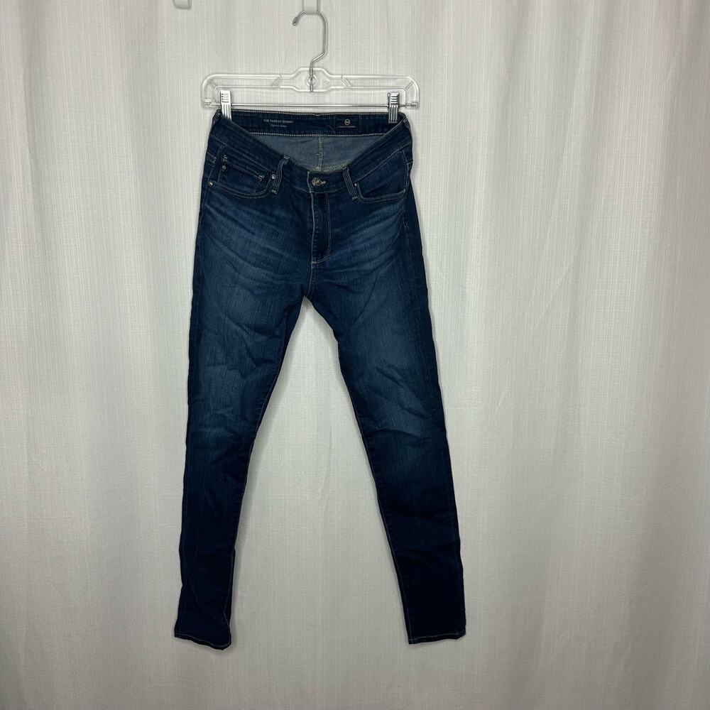 AG Adriano Goldshmeid The Farrah High Rise Skinny Jeans